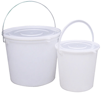 plastic buckets